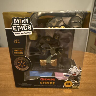 Figurine Gremlins Stripe Avec Popcorn – Mini Epics 12cm, Weta Collectibles