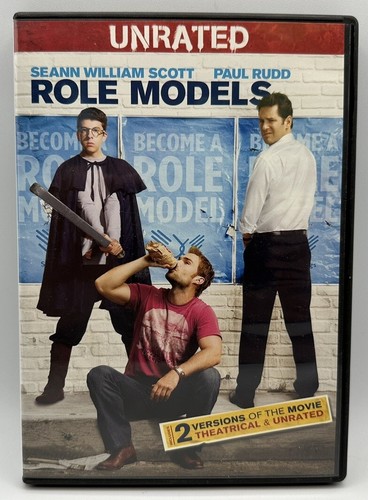 Role Models DVD Widescreen Sean William Scott Paul Rudd Jane Lynch 2009 ...