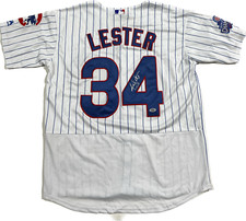 Jon Lester signed jersey PSA/DNA Chicago Cubs Autographed