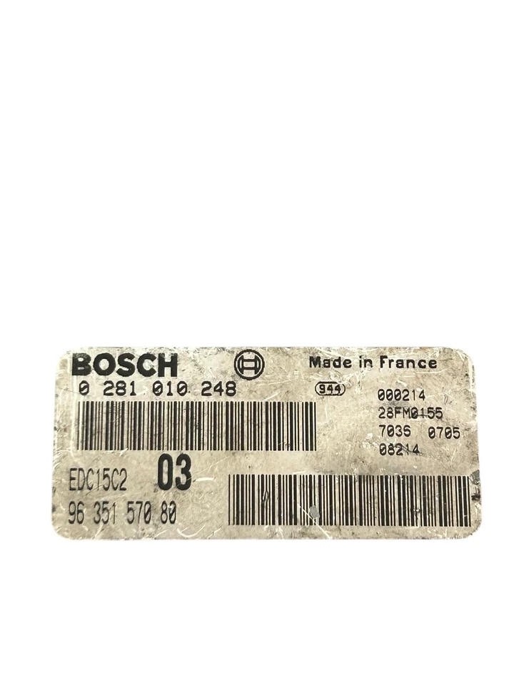 Centralina motore PEUGEOT 406 2000 HDI 109 CV 1995/2004 0281010248 - Immagine 4 di 4