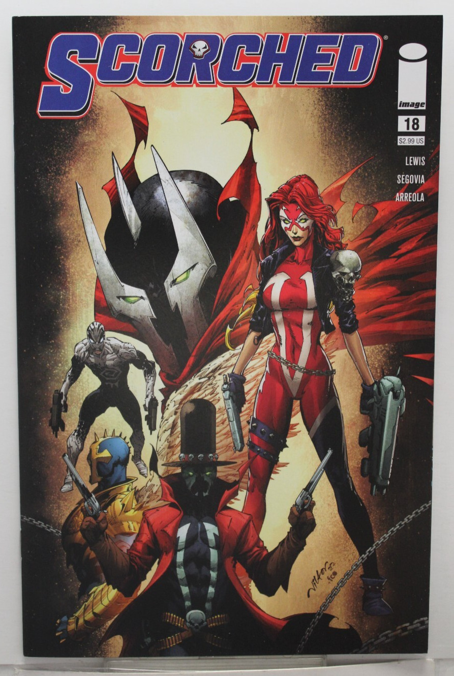 SCORCHED #18A (2023) Haunt, Redeemer, Sean Lewis, Victor Bogdanovic, Image