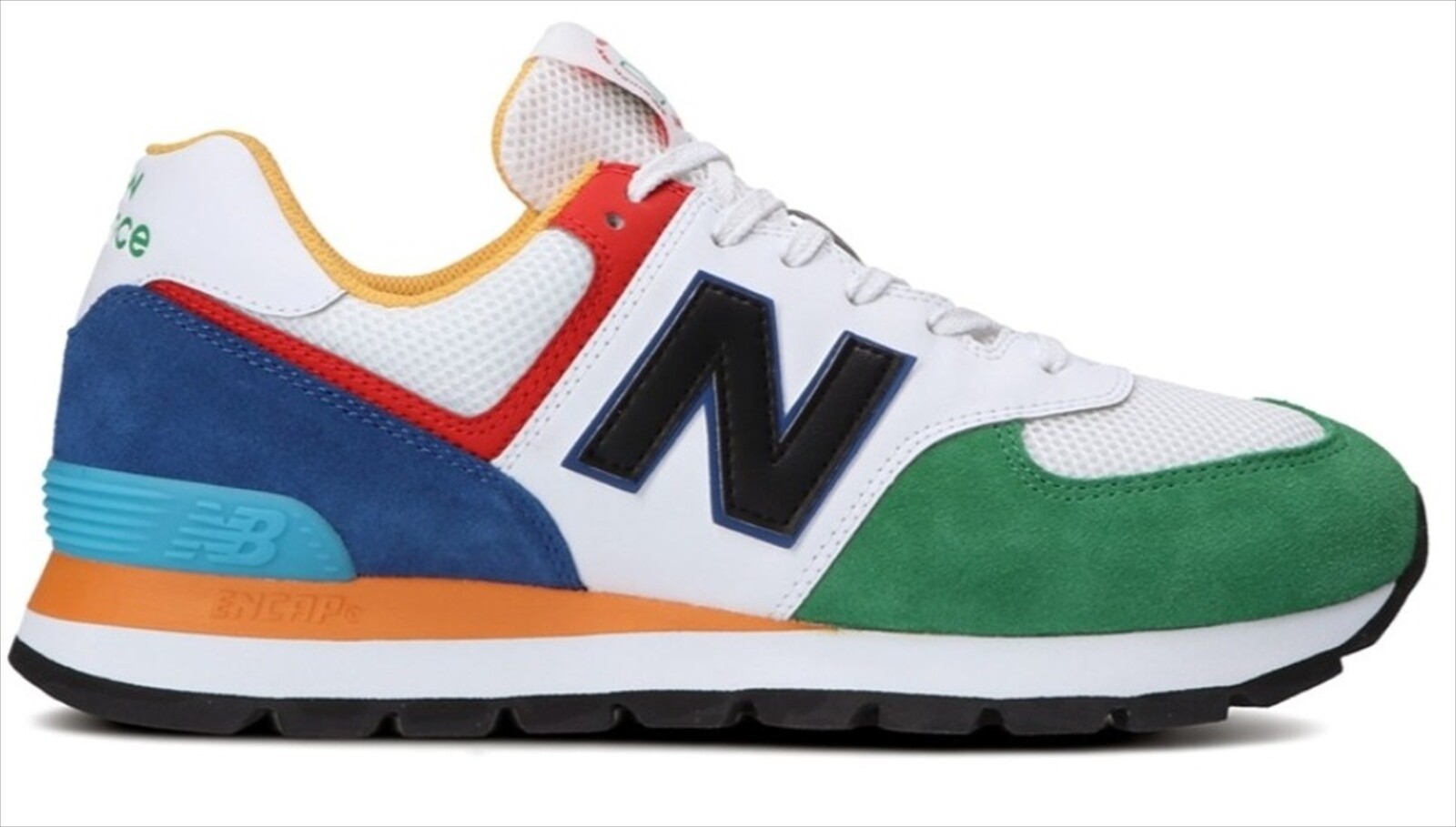 Size 7 - New Balance 574 Varsity Green 