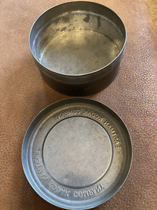 Vintage Film Tin Canister/Can Eastman Kodak Co Empty 4" Round