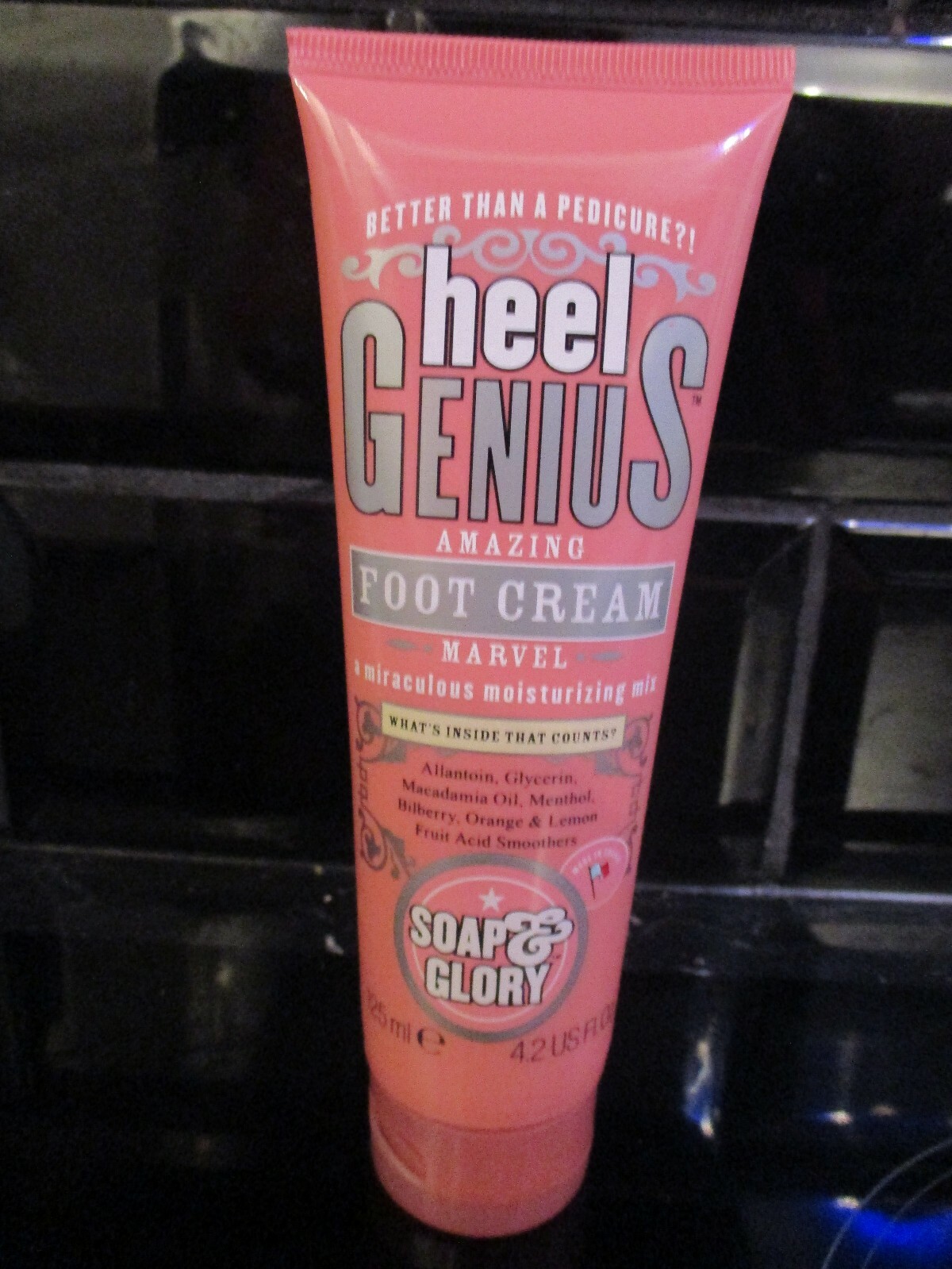 SOAP & GLORY HEEL GENIUS AMAZING FOOT CREAM 125ML BRAND NEW