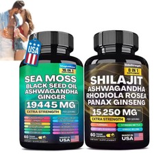 Dynamic Vitality Bundle - Sea Moss Multivitamin  Shilajit Power Combo
