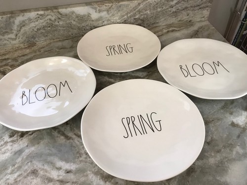 Dinner Or Salad Plates, Bowls Set Of 4 Different Designs Rae Dunn Melamine New - Picture 164 of 182