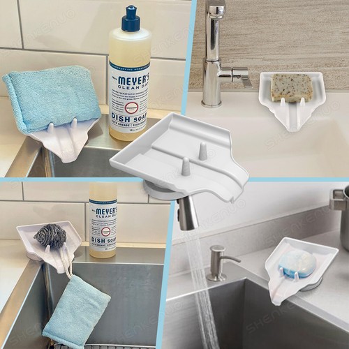 Portasapone Scarico Portasapone Bar Doccia Saponi Autodrenante 1PZ - Foto 11 di 12