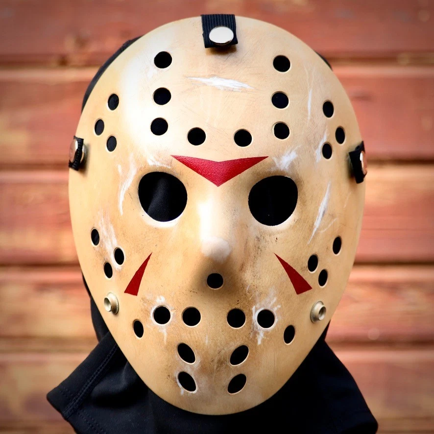 Custom Mask - Jason Voorhees Friday 13th Bloody Hand Stain