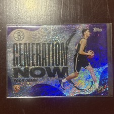 Topps 2025-26 Generation Now Egor Demin RC #GN-8 Brooklyn Nets NBA Card