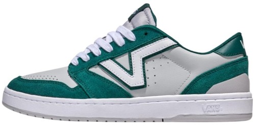 Vans Men\'s Lowland Cc Sport White Light Green Leather Skate Shoes Sizes NIB Vans Lowland CC – Oneness Boutique main image 4