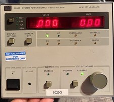 HP 6038A System Power Supply 0-60V/0-10A, 200W Hewlett Packard Adjustable DC VG