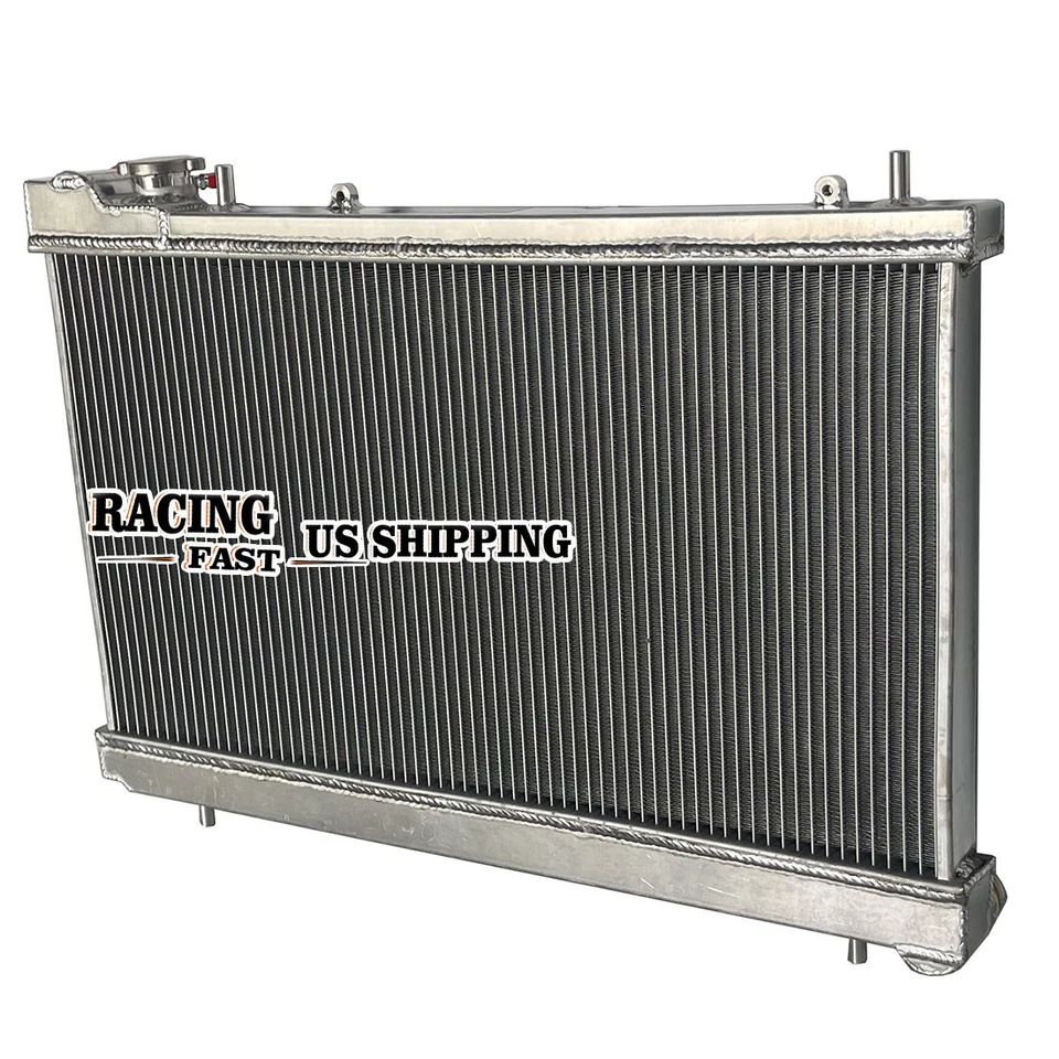 Radiador de aluminio PARA 2004-2008 Subaru Forester XT SG5 2.5L EJ255 Turbo manual Foto 4 de 4