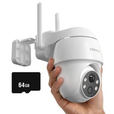 Security Camera Wireless Outdoor Battery Powered, 2K 3MP PTZ 355  Pan, 90  Tilt