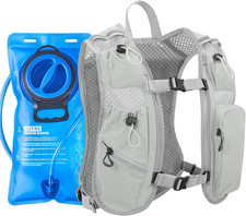 Running Vest for Women and Men, Hydration Running Backpack, Adjustable Chest
