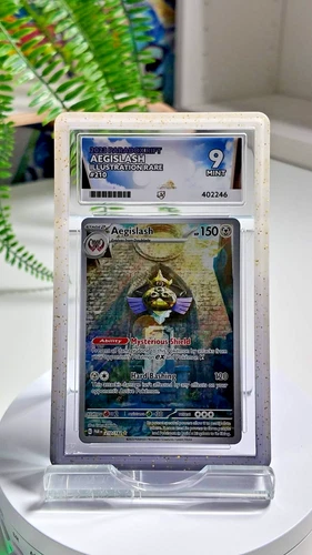 Ace 9 Pokémon TCG 2023 Paradox Rift Aegislash Illustration Rare #210
