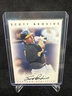 1996 Leaf Signature Series Scott Brosius Auto Silver #NNO Oakland Athletics