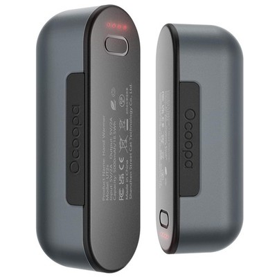 MagTwins Elektrischer Handwärmer 4 Heizstufen 2er-Pack USB Powerbank