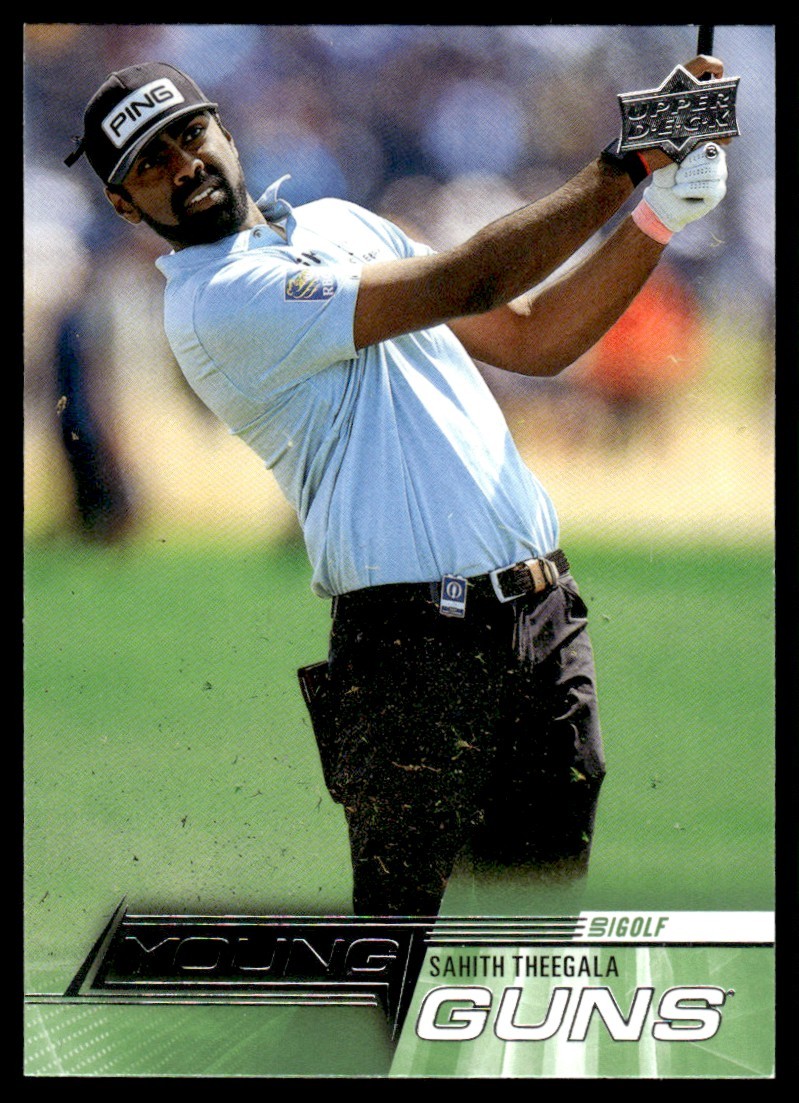 2024 Upper Deck Sahith Theegala Rookie #119