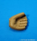 RARE Vintage Ricky / Ken Doll Tan Variation Baseball Mitt MINTY ~ 1960's