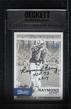 BAS 2016 Panini Classics Legends Raymond Berry #161 Authentic Auto HOF ow6