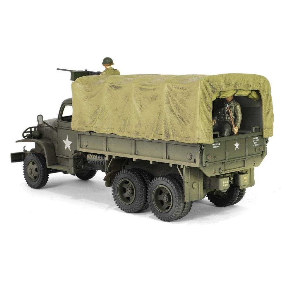 Forces of Valor 1:32 GMC CCKW-353B Cargo Truck US 1st Infantry Div LST Ship Ramp - Image 2 of 4
