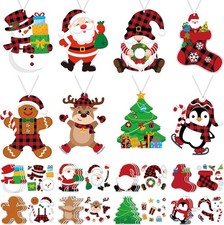 Funrous 24 Pcs Christmas Crafts Kits for Kids, Arts and DIY...