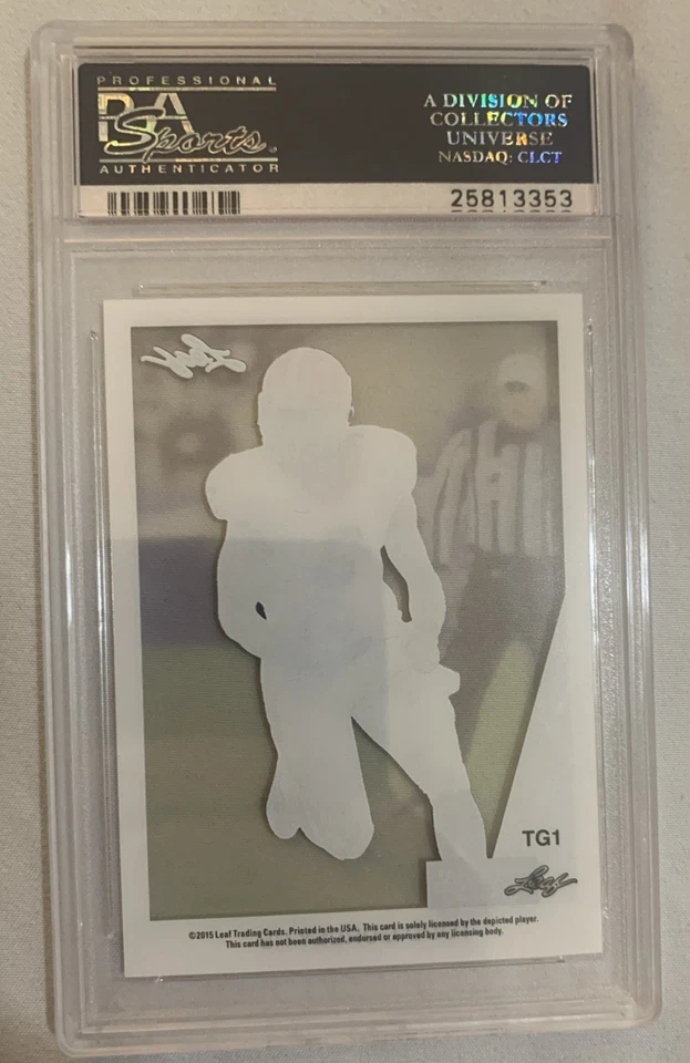 Lote de 6 tarjetas de fútbol americano incluyendo un PSA 10 2015 Todd Gurley Foto 4 de 4