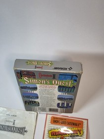 Castlevania II Simon's Quest 2 (Nintendo NES) Box And Manual Only 