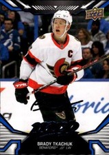 2022-23 Upper Deck MVP #203 Brady Tkachuk Blue Script