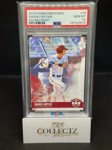 2018 Panini Diamond Kings SHOHEI OHTANI #76 Facing Right (RC) Rookie 🔥⚾️ PSA 10