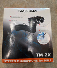 Tascam TM-2X X-Y Stereo Condenser Microphone for DSLR