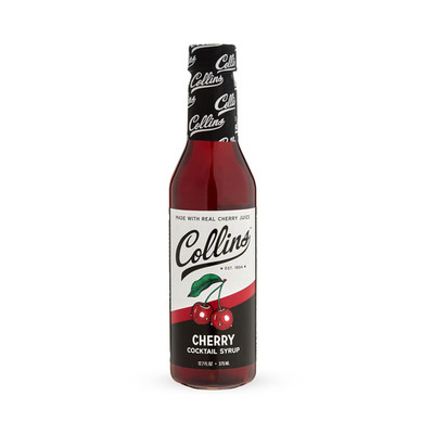 Cherry Syrup, Cherry Simple Syrup, Real Sugar Cocktail Syrups, Soda Water Flavor