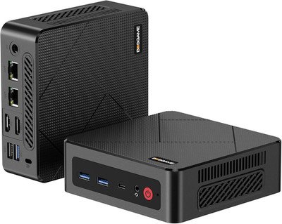 E4 Air Mini PC, Mini Computers with AMD Ryzen 5 3500U, 8GB DDR4 256GB SATA SSD,