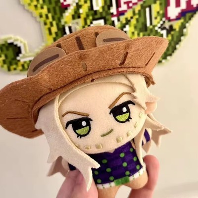 JoJo's Bizarre Adventure Steel Ball Run Gyro Zeppeli 4'' Plush Doll Keychain Masc