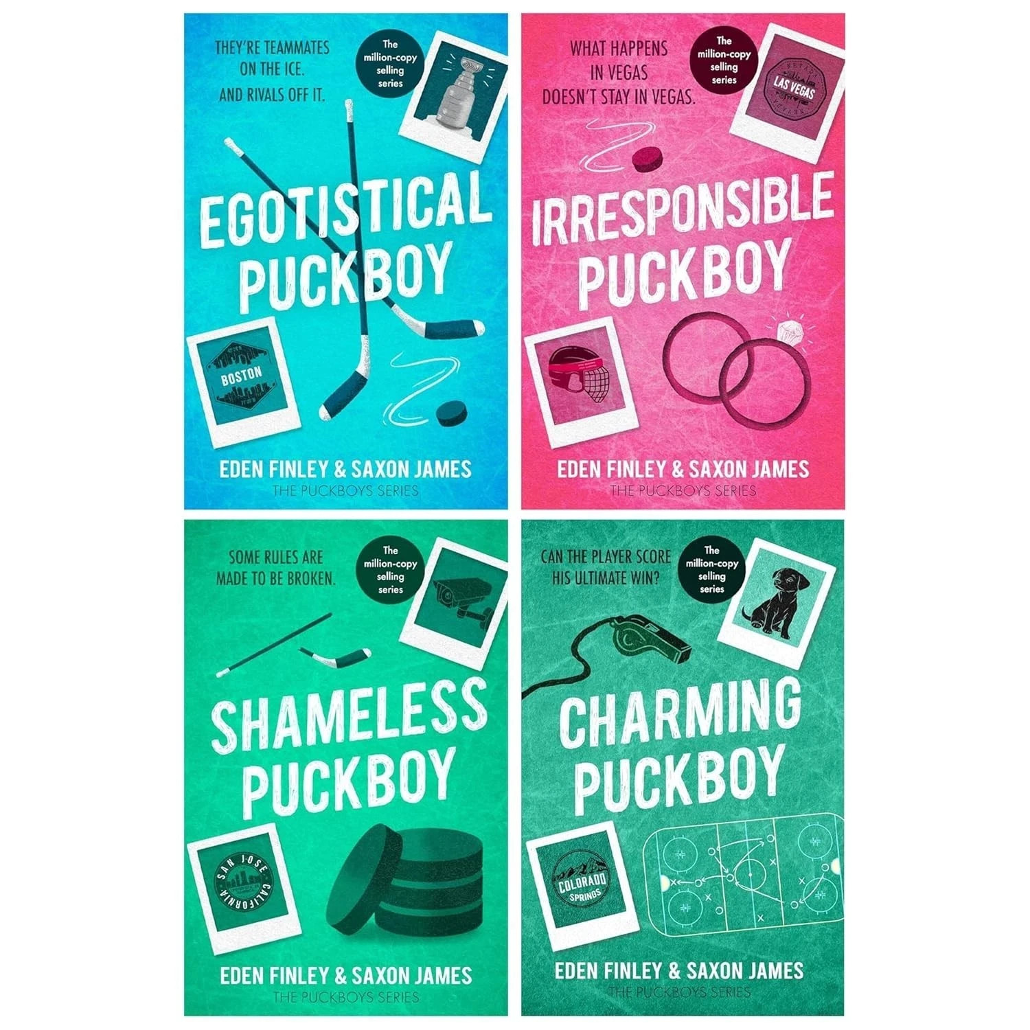 The Puckboys Series by Saxon James and Eden Finley 4 Books Collection Set | TODO - Image 6