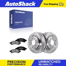 Front Brake Rotors Ceramic Pads For 2007-2016 Gmc Acadia 2008-2017 Buick Enclave