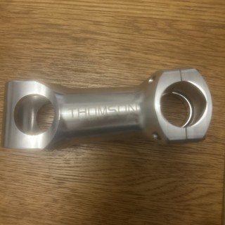 Thomson Elite Stem 1 1/8 Ahead 25.4 100mm 5 Degree Silver. Missing Steerer Clamp