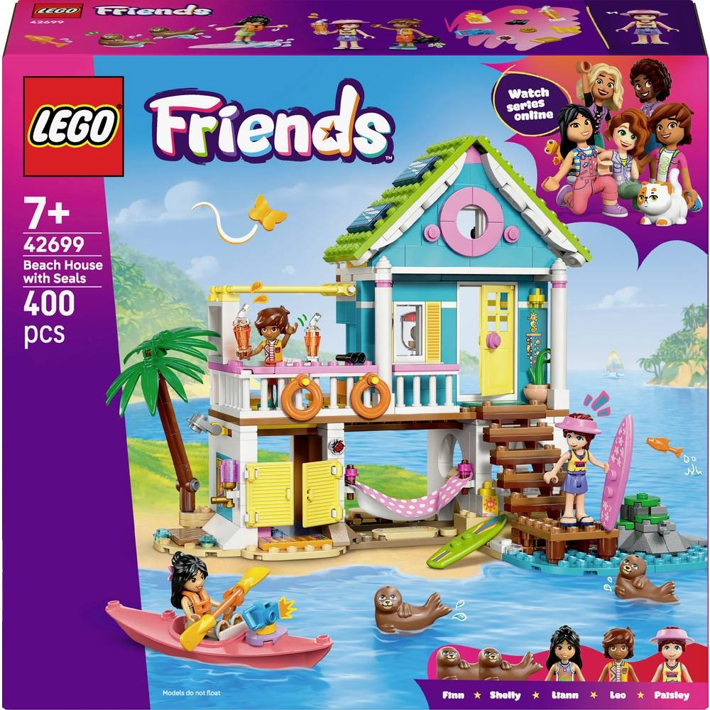 Maison de plage avec phoques LEGO Friends 42699 jeu de construction éducatif