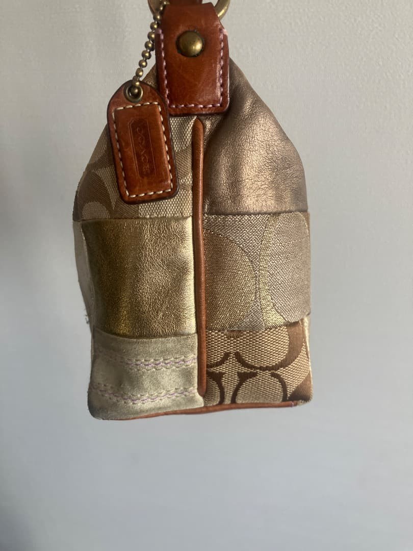 Coach Patchwork Accessory Pouch Mini One Shoulder… - image 4