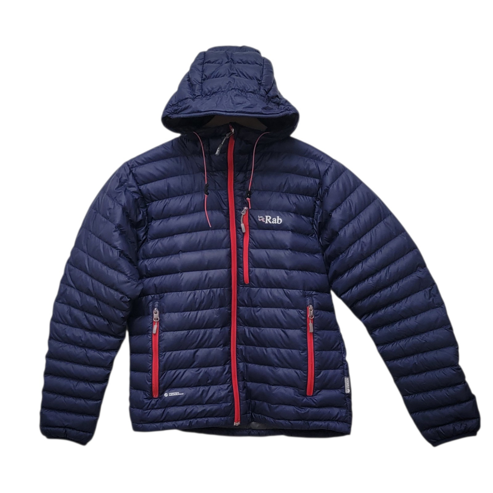 Rab Microlight Alpine Down Jacket Mens Small Navy… - image 2