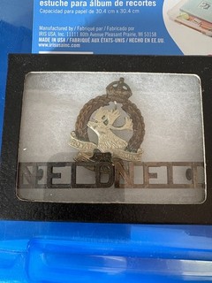 newfoundland regiment cap badge