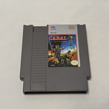 Cabal (Nintendo NES, 1985) Tested & Working - Authentic - Free Shipping