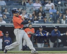 MAX STASSI ASTROS SIGNED AUTOGRAPHED 8X10 PHOTO W/ COA