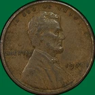 1909-VDB Lincoln Wheat Cent Extremely Fine XF Coin #37540