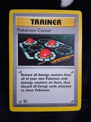 Pokemon Center 85/102 Base Set 1st Edition Shadowless