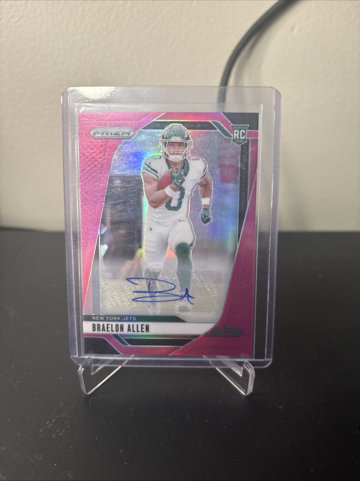 2024 Panini Prizm - Rookies Braelon Allen #311 Pink Prizm Autographs (AU, RC)