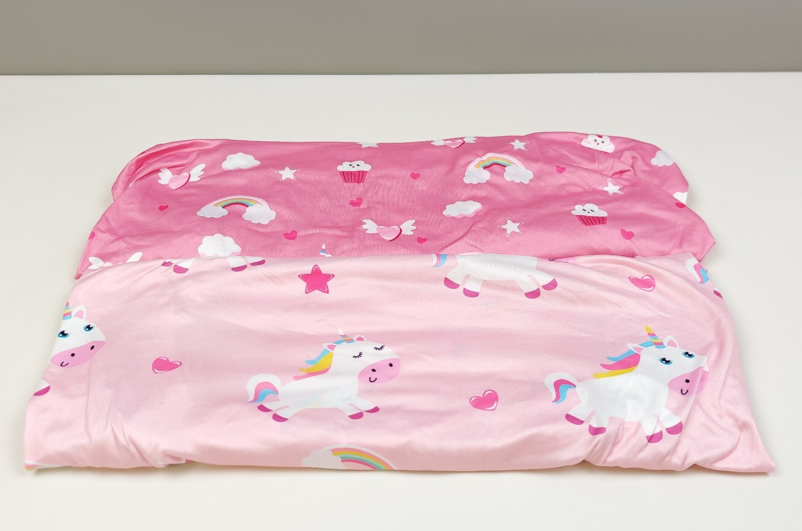 Yukkidds Next to Me Crib Sheets Fitted 83x50cm Baby Bedside Crib Sheets 2 Pack S