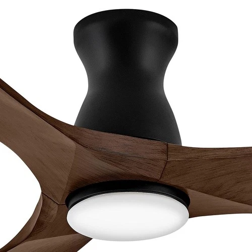 Hinkley Lighting - Swell Flush Illuminated - 3 Blade Ceiling Fan with Light Kit - Picture 2 of 4