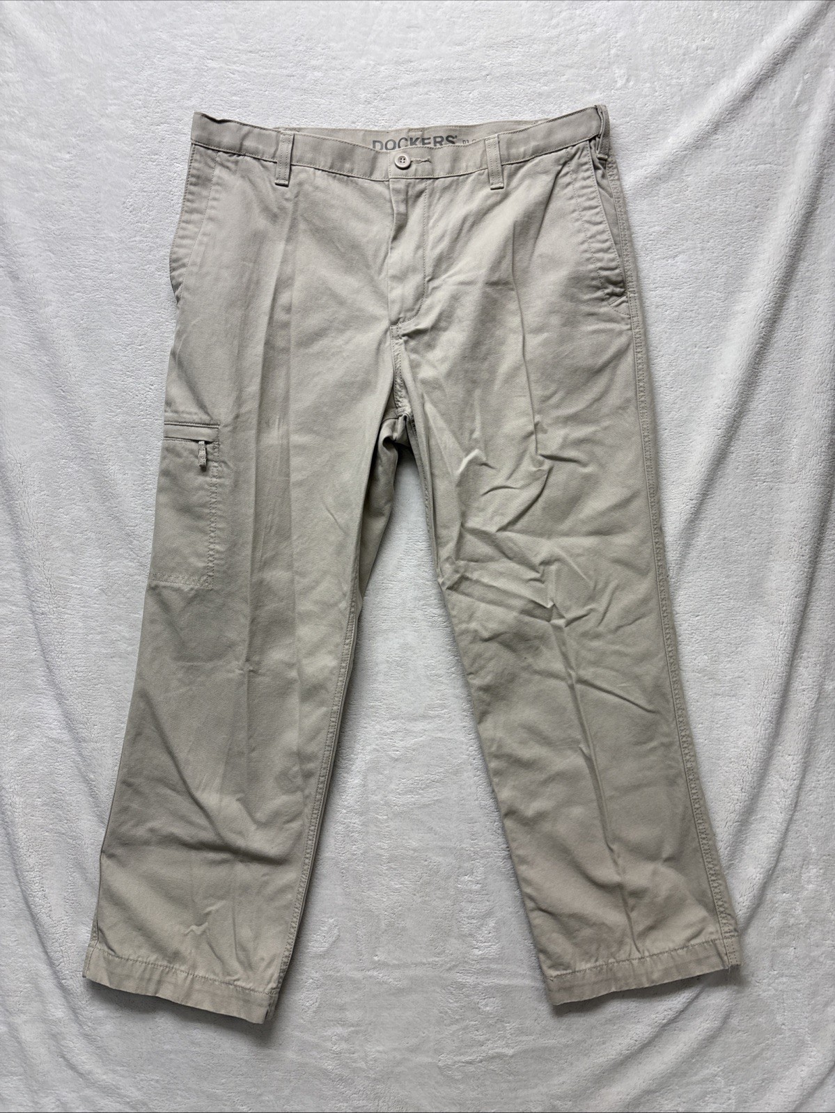Men 38x29 Beige Cotton Loose Baggy Levis Utility Classic