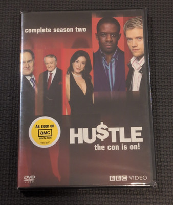BBC Hustle Complete Season Two TV Crime Mystery Series on DVD Brand New Sealed